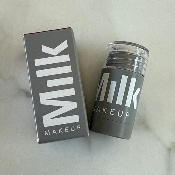 Milk Make Up Lip + Cheek Lip Color and Cream Blush Muse Deep Burgundy - Picture 2 of 3